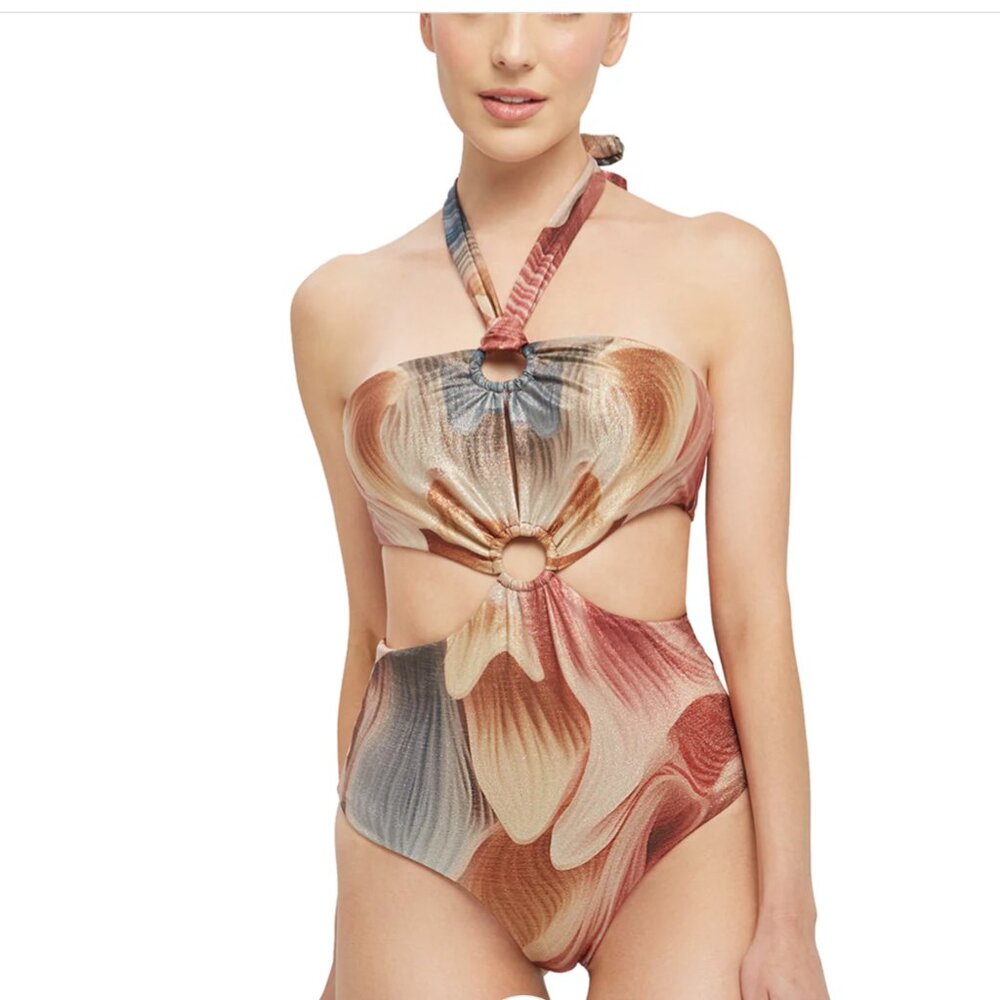 Boamar Egeo Medium Metallic One Piece Swim Suit